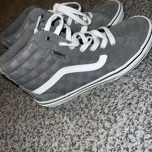 Kids high top vans size 3